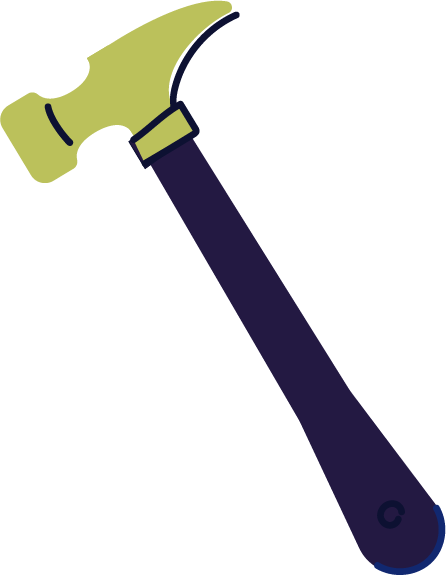 Keystone Click case studies icon hammer